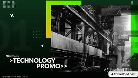 Technology Promo Freebies template preview
