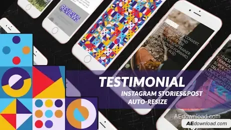 Testimonial Stories And Post Freebies template preview