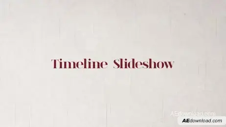 Timeline Slideshow Freebies template preview