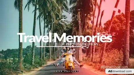 Travel Memories Freebies template preview