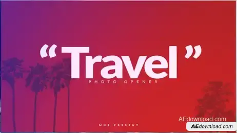 Travel Photo Opener Freebies template preview