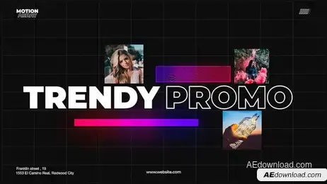 Trendy Promo Opener Freebies template preview