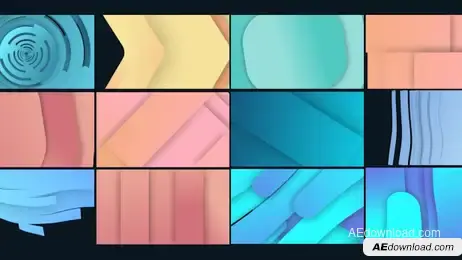 Trendy Shape Transitions V3 Freebies template preview