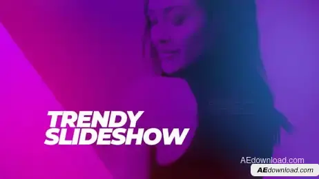 Trendy Slideshow Freebies template preview