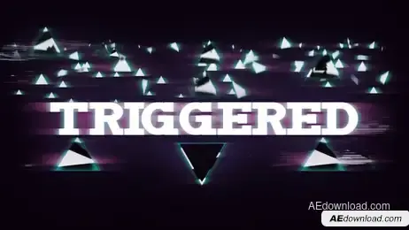 Triggered Title Reveal Freebies template preview