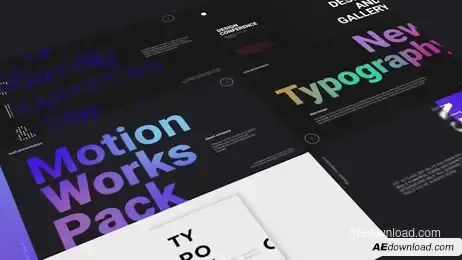 Typography Pack Titles Freebies template preview