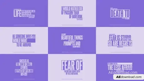 Typography Pack V.2 Freebies template preview