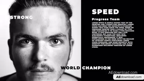 Typography Presentation Freebies template preview