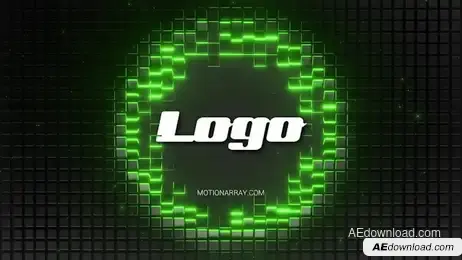 Unfold Logo Reveal Freebies template preview
