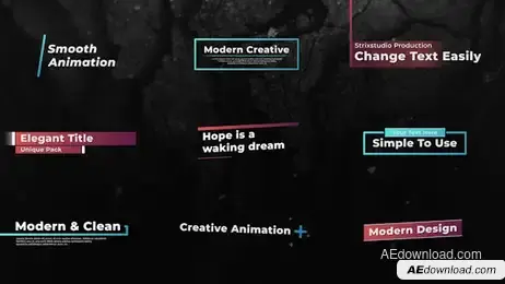 Unique Title Freebies template preview