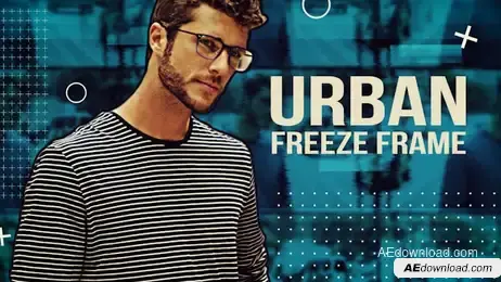 Urban Freeze Frame Freebies template preview