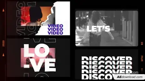 Urban Hip Hop Promo | VHS Opener Freebies template preview