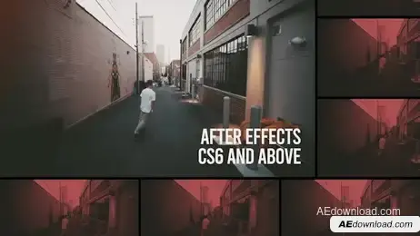 Urban Intro Slides Freebies template preview