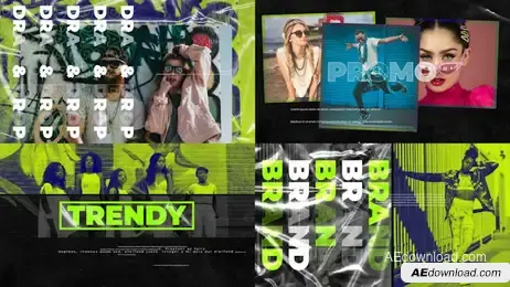 Urban Street Slideshow Freebies template preview