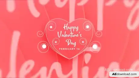Valentine Love Freebies template preview