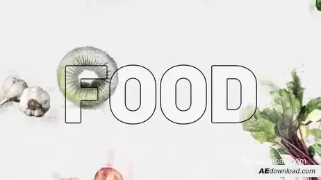 Vegetarian Fresh Food Logo Freebies template preview