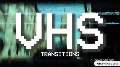 VHS Transitions Freebies template preview