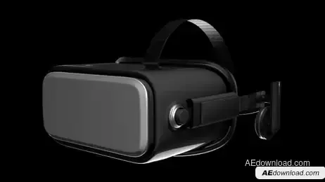 VR Glasses Logo Freebies template preview