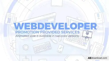 Web Developer Promo Freebies template preview
