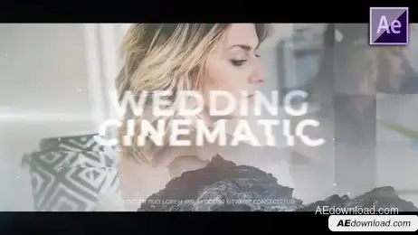 Wedding Cinematic Promo Freebies template preview
