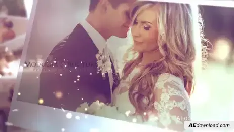 Wedding Photo Slide Freebies template preview