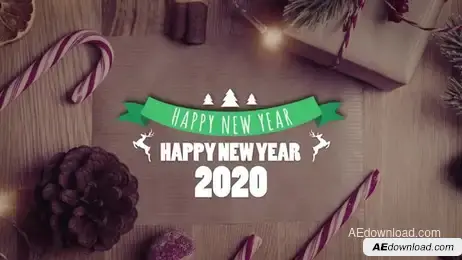 Winter Holiday Titles Freebies template preview