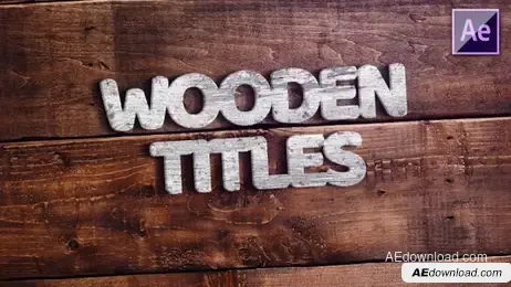 Wooden Titles Freebies template preview