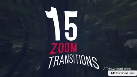 Zoom Transitions Freebies template preview