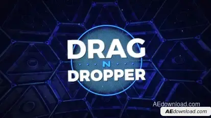 Drag-n-Dropper Motion Pack (Transitions, Revealers, Lower Thirds, Backgrounds and More) Video Displays template preview
