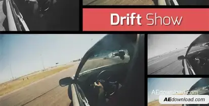 Drift Show - Dynamic Opener Video Displays template preview