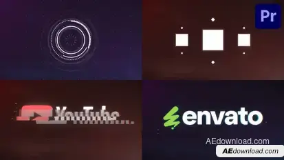 Dubstep Logo for Premiere Pro Premiere Pro template preview