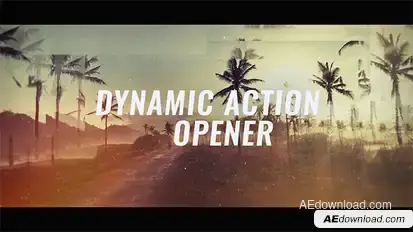Dynamic Action Opener Video Displays template preview
