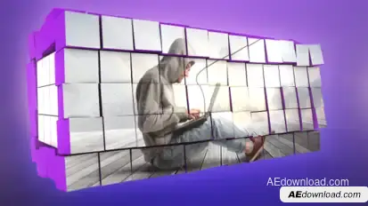 Dynamic Boxes Video Displays template preview
