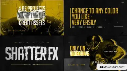 Dynamic Broadcast Pack Video Displays template preview