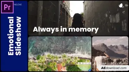 Dynamic Multiscreen Slideshow MOGRT for Premier pro Premiere Pro template preview
