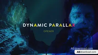 Dynamic Parallax Opener Video Displays template preview