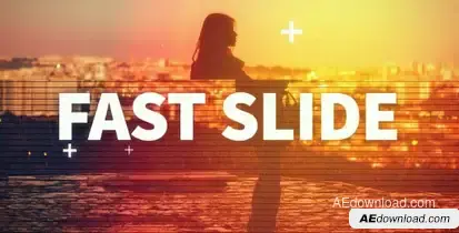 Dynamic Slide Video Displays template preview