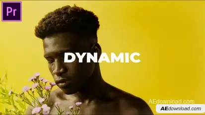 Dynamic Slideshow MOGRT for Premier Pro Premiere Pro template preview
