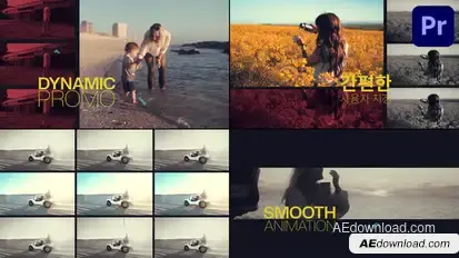 Dynamic Video Promo for Premiere Pro Premiere Pro template preview
