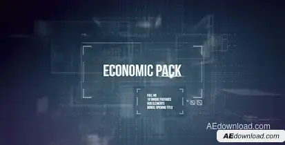 Economic Pack/ Political Promo/ Oil Rig/ Green Energy/ Data Center System/ Business Presentations ID Video Displays template preview