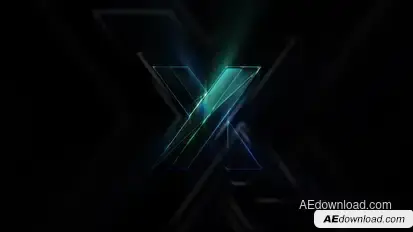 Elegant Logo Reveal Video Displays template preview