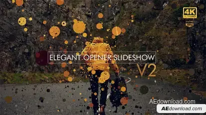 Elegant Opener I Slideshow  V2 Video Displays template preview