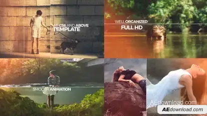 Elegant Opener Slideshow Video Displays template preview