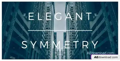 Elegant Symmetry – Videohive Video Displays template preview