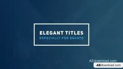 Elegant Titles 2 Video Displays template preview