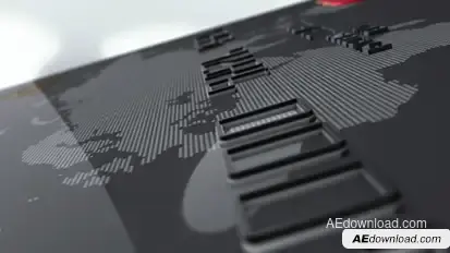 Element 3D Credit Card Video Displays template preview