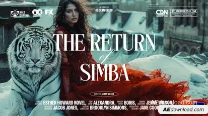 Emma Cinematic Titles Premiere Pro Premiere Pro template preview