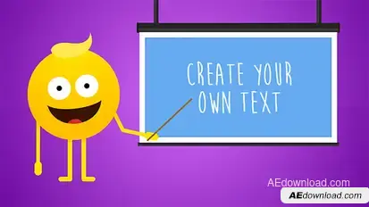 Emoji Promotion Video Displays template preview