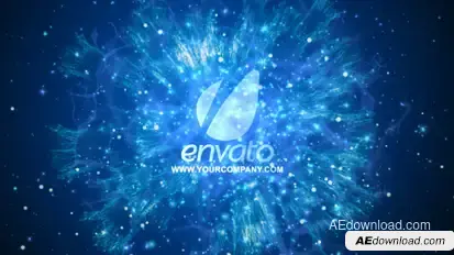 Energetic Logo Revealer Video Displays template preview