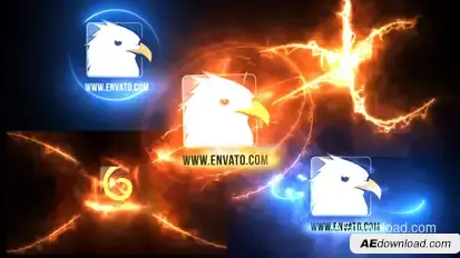 Energetic Logos Pack 2 Video Displays template preview